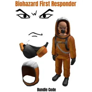 Biohazard First Responder Face Hat Mask Toy Bundle Code - In Stock - Fast Delivery 