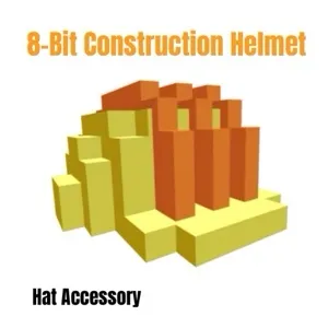 8-Bit Construction Helmet Virtual Item Toy Code Avatar - In stock - Fast Delivery 