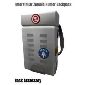 Interstellar Zombie Hunter Backpack Virtual Item Toy Code Avatar - In stock - Fast Delivery 