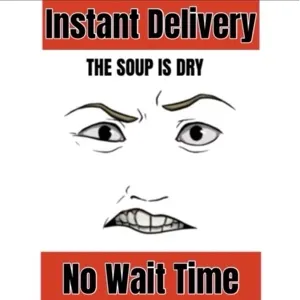 The Soup Is Dry Face Toy Code Avatar - Instant Delivery 