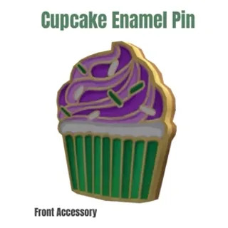 Cupcake Enamel Pin Toy Code Avatar - Instant Delivery 