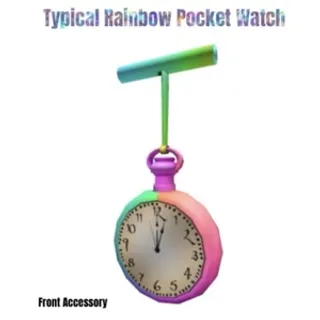 Typical Rainbow Pocket Watch Toy Code Avatar - In Stock - Fast Delivery ( 5 mins - 12H Max )