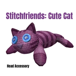 Stitchfriends Cute Cat Toy Code Avatar - In Stock - Fast Delivery 
