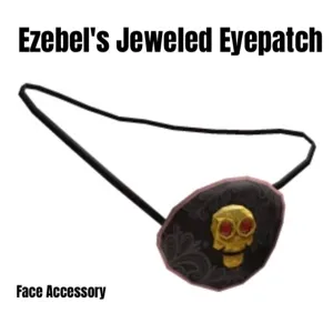 Ezebel's Jeweled Eyepatch Toy Code Avatar - In Stock - Fast Delivery 
