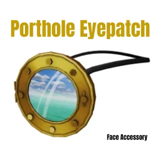 Porthole Eyepatch Toy Code Avatar - In Stock - Fast Delivery 
