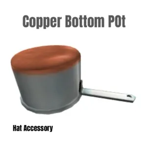 Copper Bottom Pot Virtual Item Toy Code - In Stock - Fast Delivery 
