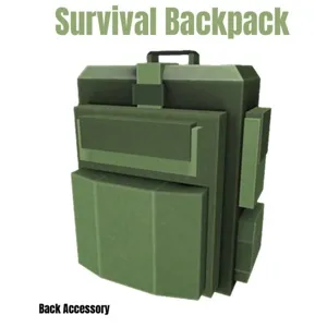 Survival Backpack Toy Code Avatar - In Stock - Fast Delivery ( 5mins - 12H Max )