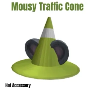Mousy Traffic Cone Toy Code Avatar - In Stock - Fast Delivery ( 5mins - 12H Max )