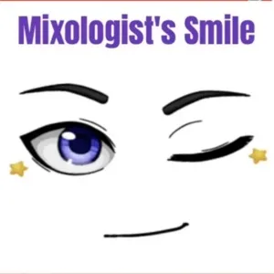 Mixologist’s Smile Face Toy Code Avatar - In Stock - Fast Delivery ( 5mins - 12H Max )
