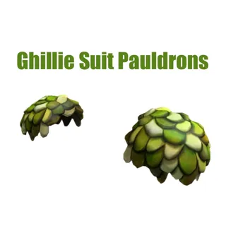 Ghillie Suit Pauldrons Virtual Item Toy Code Avatar