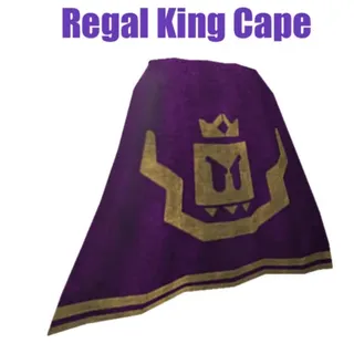 Regal King Cape Toy Code Avatar - In Stock - Fast Delivery ( 5mins - 12H Max )