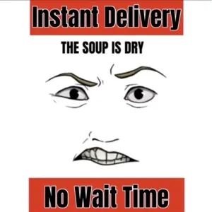 The Soup Is Dry Face Toy Code Avatar - Instant Delivery 