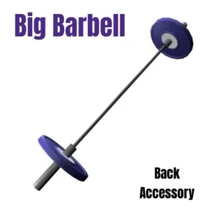 Big Barbell Toy Code Avatar - In Stock - Fast Delivery ( 5mins - 12H Max )