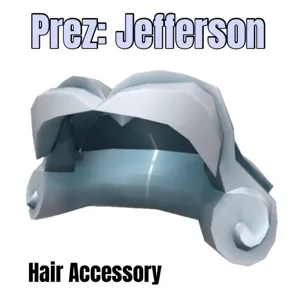 Prez Jefferson Virtual Item Toy Code Avatar - In Stock - Fast Delivery 