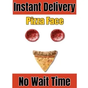 Pizza Face Toy code Avatar - Instant Delivery 