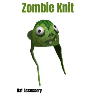 Zombie Knit Toy Code Avatar - Instant Delivery 