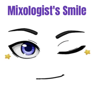Mixologist’s Smile Face Toy Code Avatar - In Stock - Fast Delivery 