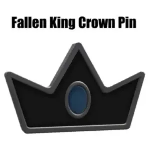 Fallen King Crown Pin Toy Code Avatar - Instant Delivery 