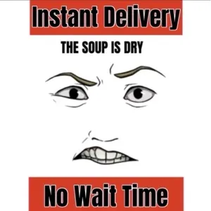 The Soup Is Dry Face Toy Code Avatar - Instant Delivery 