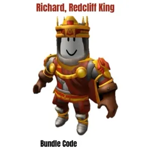 Richard Redcliff King Virtual Item Toy Bundle Code Avatar - In stock - Fast Delivery 