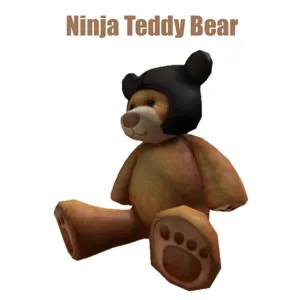 Ninja Teddy Bear Virtual Item Toy Code Avatar 