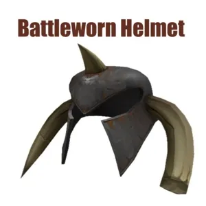 Battle Worn Helmet Toy Code Avatar - In Stock - Fast Delivery 