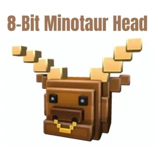 8-Bit Minotaur Head Toy Code Avatar - In Stock - Fast Delivery ( 5mins - 12H Max )