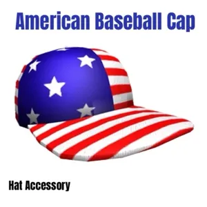 American Baseball Cap Virtual Item Toy Code Avatar - In Stock - Fast Delivery 