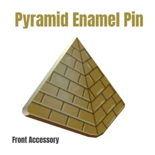 Pyramid Enamel Pin Toy Code Avatar - Instant Delivery 