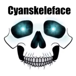 Cyanskeleface Virtual Item Toy Face Code Avatar - In Stock - Fast Delivery 