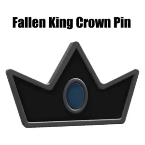 Fallen King Crown Pin Toy Code Avatar - Instant Delivery 