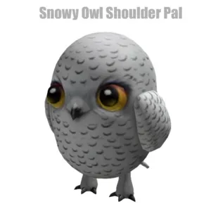 Snowy Owl Shoulder Pal Toy Code - In Stock - Fast Delivery ( 5mins - 12H Max )