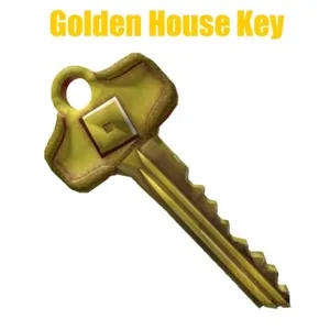 Golden House Key Toy Code Avatar - In Stock - Fast Delivery 