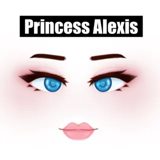 Princess Alexis Virtual Item Toy Face Code Avatar - In stock - Fast Delivery 
