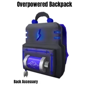 Overpowered Backpack Virtual Item Toy Code - In Stock - Fast Delivery 