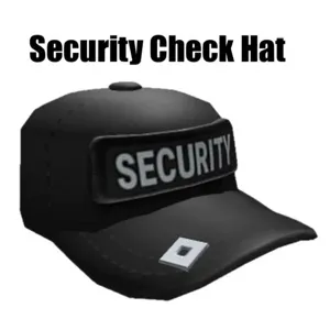 Security Check Hat Toy Code Avatar - In Stock - Fast delivery 