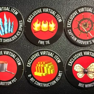 6x Virtual Item Toy Code