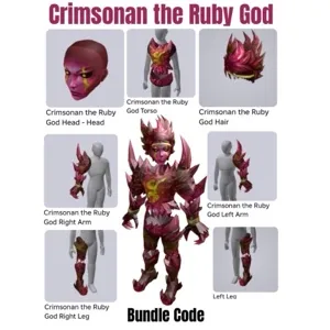 Crimsonan the Ruby God Toy Bundle Code - In stock - Fast Delivery ( 5mins - 12H Max )