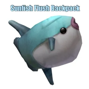 Sunfish Flush BackPack Virtual Item Toy Code Avatar