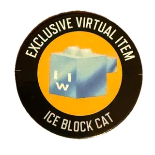 Ice Block Cat Virtual Item Toy Code 