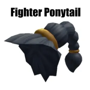 Fighter Ponytail Virtual Item Toy Code - In Stock - Fast Delivery 