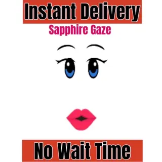 Sapphire Gaze Face Toy Code - Instant Delivery 