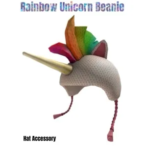 Rainbow Unicorn Beanie Toy Code Avatar - In Stock - Fast Delivery ( 5mins - 12H Max )