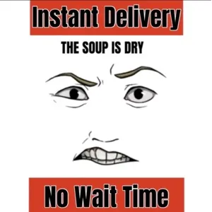The Soup Is Dry Face Toy Code Avatar - Instant Delivery 