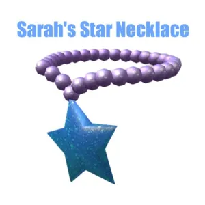 Sarah's Star Necklace Virtual Item Toy Code - In Stock - Fast Delivery 