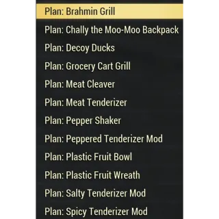 Grahm's plan bundle Meat Week