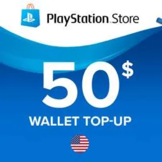 $50.00 PlayStation Store