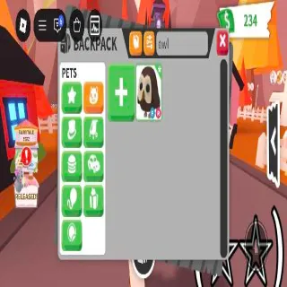 FR Owl Adopt Me!