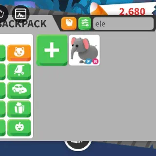 FR Elephant | Adopt Me!