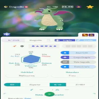 Dragonite Shiny